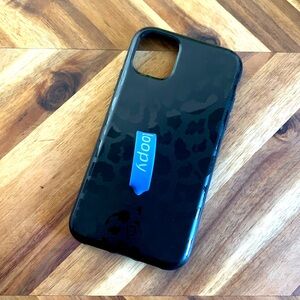 Black Leopard Loopy Case